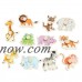 Wooden Zoo Animal Peg Jigsaw Puzzle Toy Children Kids Baby Toddlers Early Learning Educational Plate Gift   